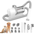 6 In 1 Pets Grooming Kits & Dog Hair Vacuum Powerful Suction for Long or Short Hair Dog Shavers Pet Vacuum Groomer for Dogs Cats